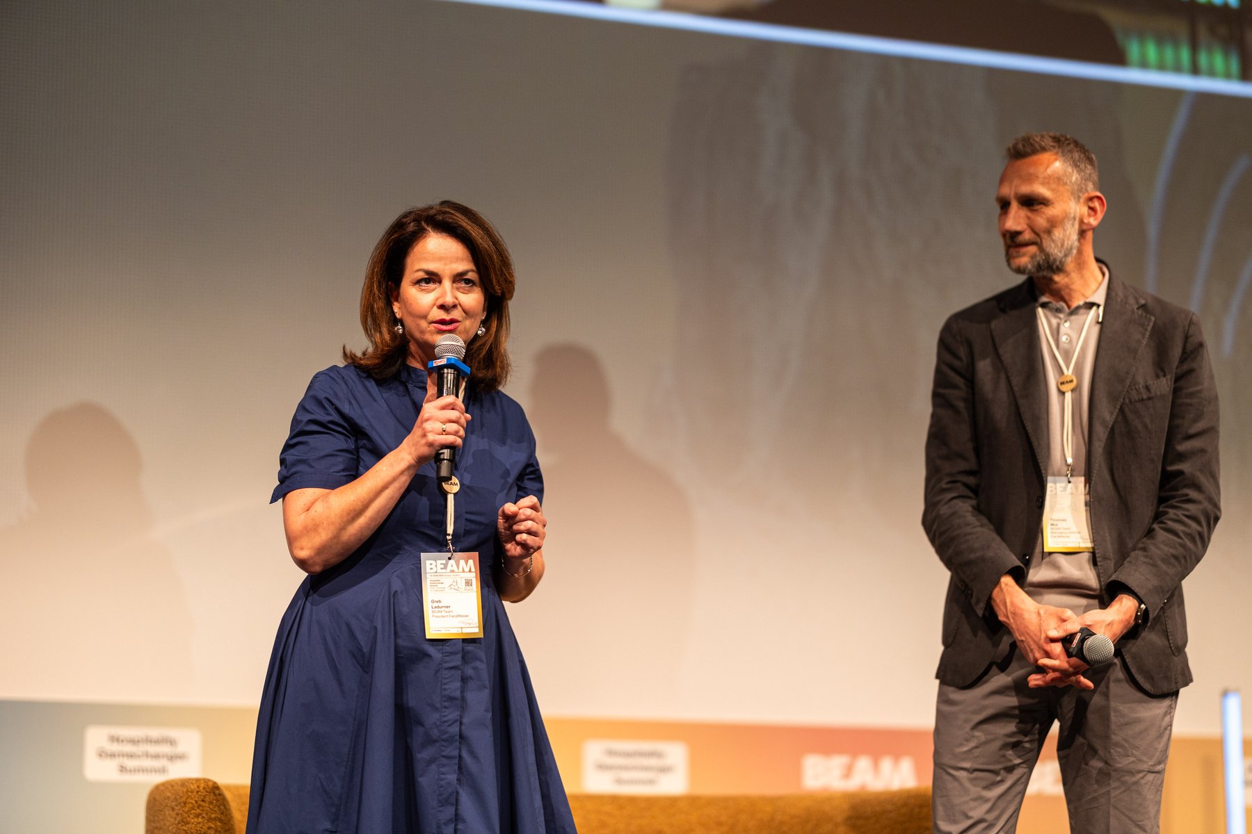 Präsidentin Greti Ladurner & Messedirektor Thomas Mur; ©Armin Huber